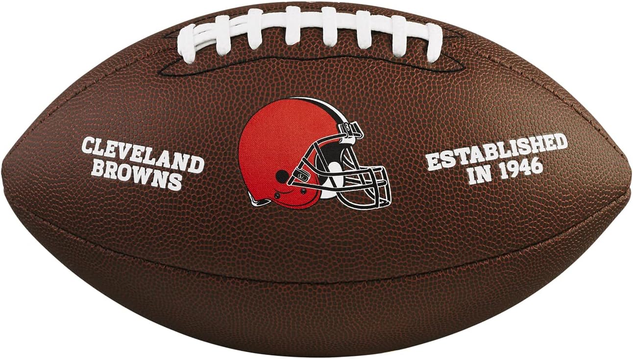 Wilson American Football „Cleveland Browns“ (offizielle Größe) für 17,67 € inkl. Prime-Versand (statt 23,90 €)