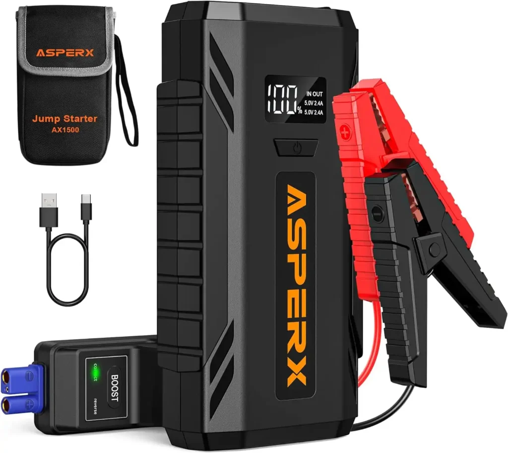 Asperx Starthilfe Powerbank Für 39,99€ Inkl. Prime-Versand (Statt 79,99€)