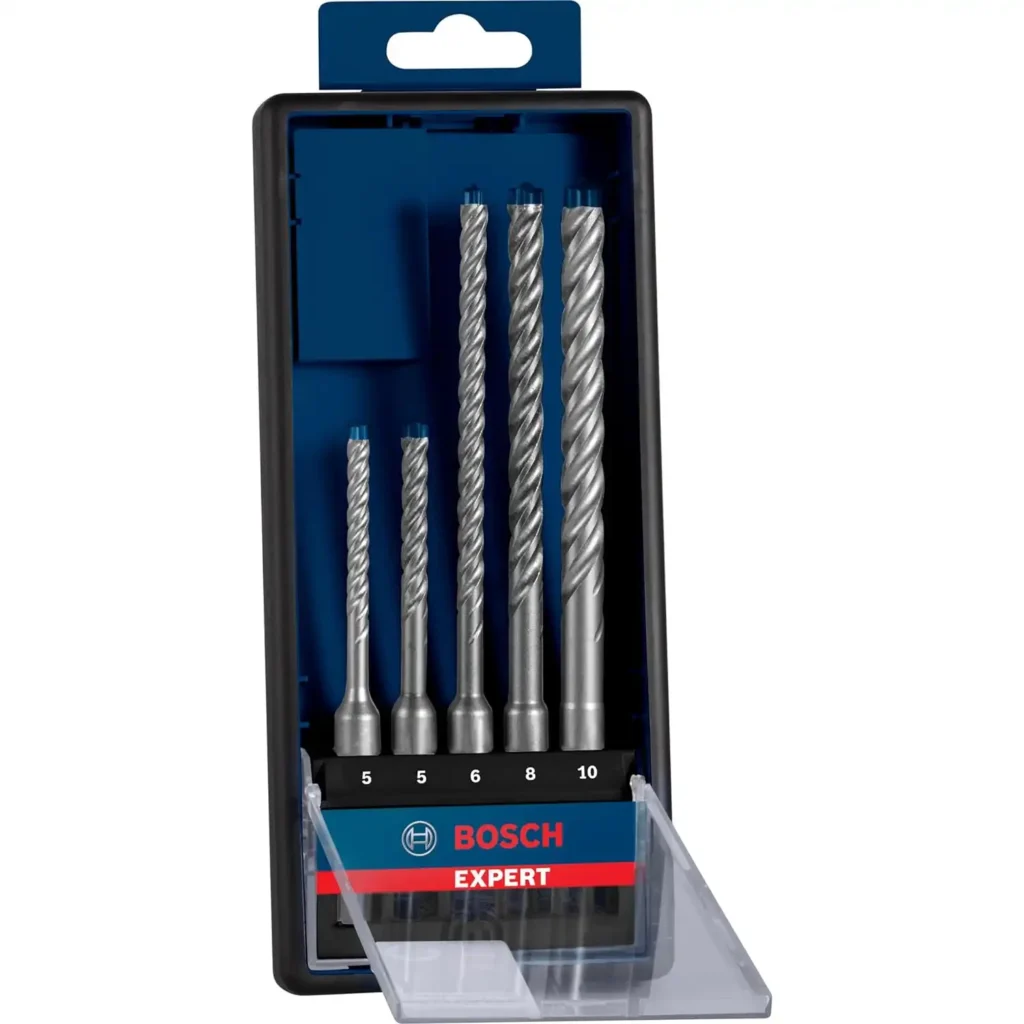 Bosch 5-teiliges SDS plus-5 Hammerbohrer-Set, Robust Line