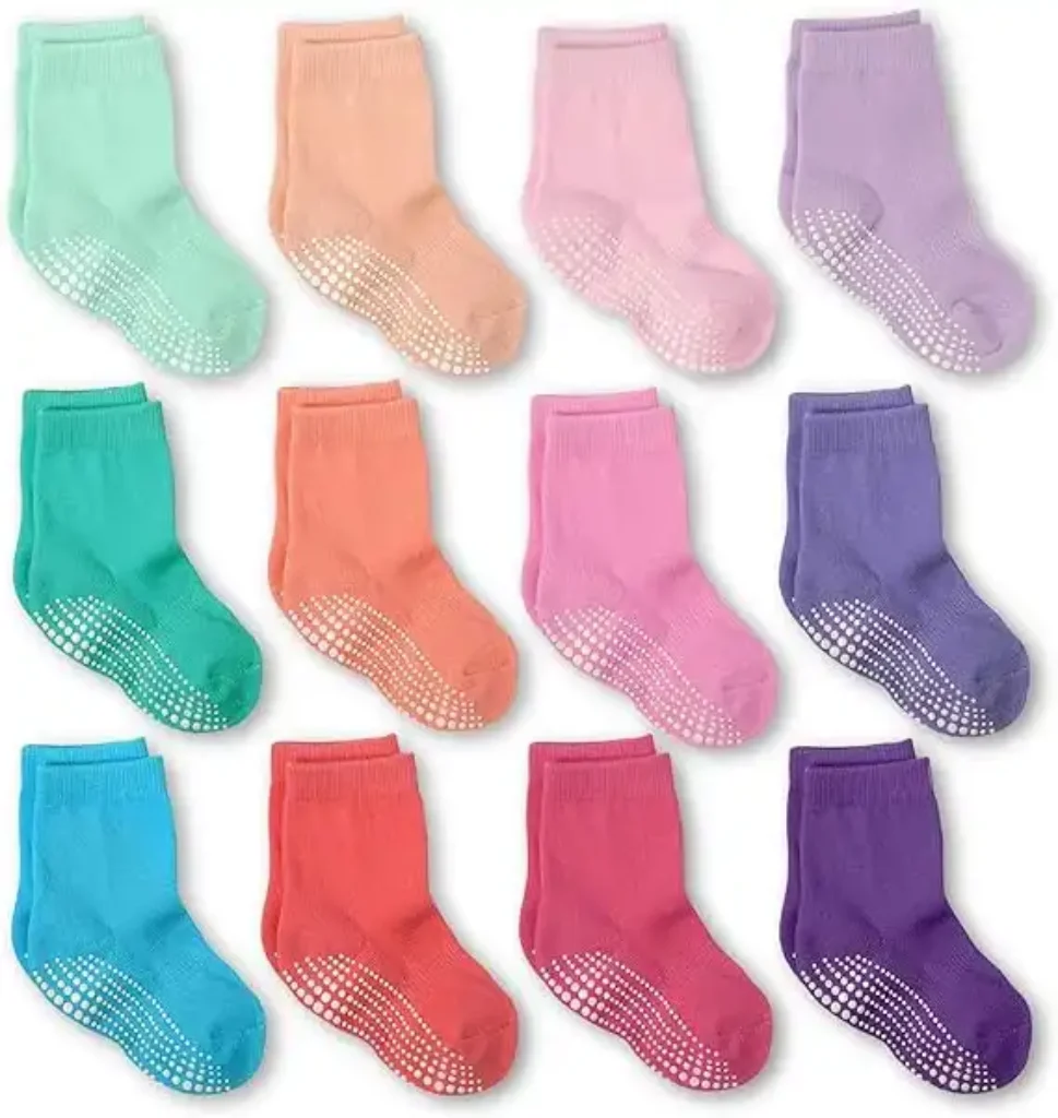 Firtink Antirutschsocken Kinder 5 Paar - Stoppersocken Für 1-3 Jahre