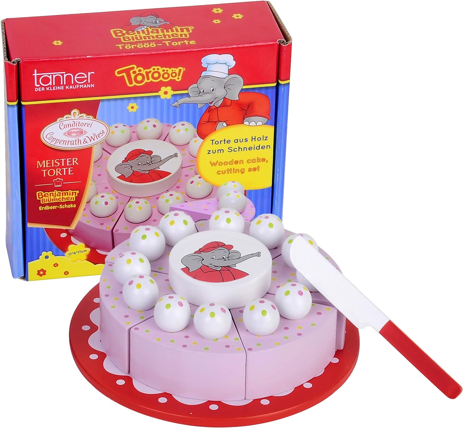 Christian Tanner Benjamin Blümchen TöröööTorte aus Holz für 9,99