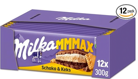 Milka Schoko und x Großtafel 27,50 12 (Prime) Keks statt € ab 21,98 € 300g
