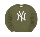 New Era Mlb Team Logo Crew Neck New York Yankees Sweatshirt