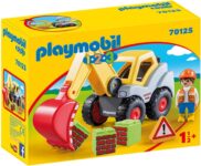 PLAYMOBIL ... Schaufelbagger mit Anhängerkupplung