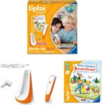 Ravensburger tiptoi Starter Set PLUS Stift und Buch Meine schönsten Kinderlieder plus Ladestation