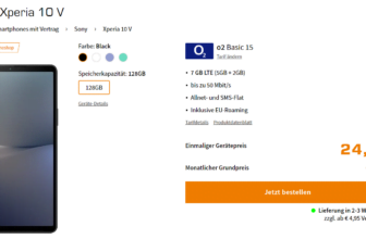 Sony Xperia V + o Basic mit GB LTE