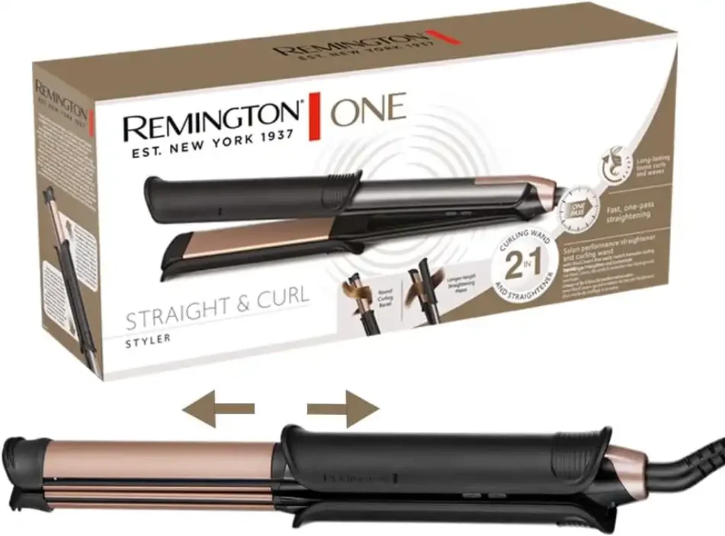 remington glaetteisen lockenstab Remington 2In1 Multistyler One Straight &Amp; Curl Styler Für 59,99 € Inkl. Prime-Versand Statt 87,90 € 💇♀️