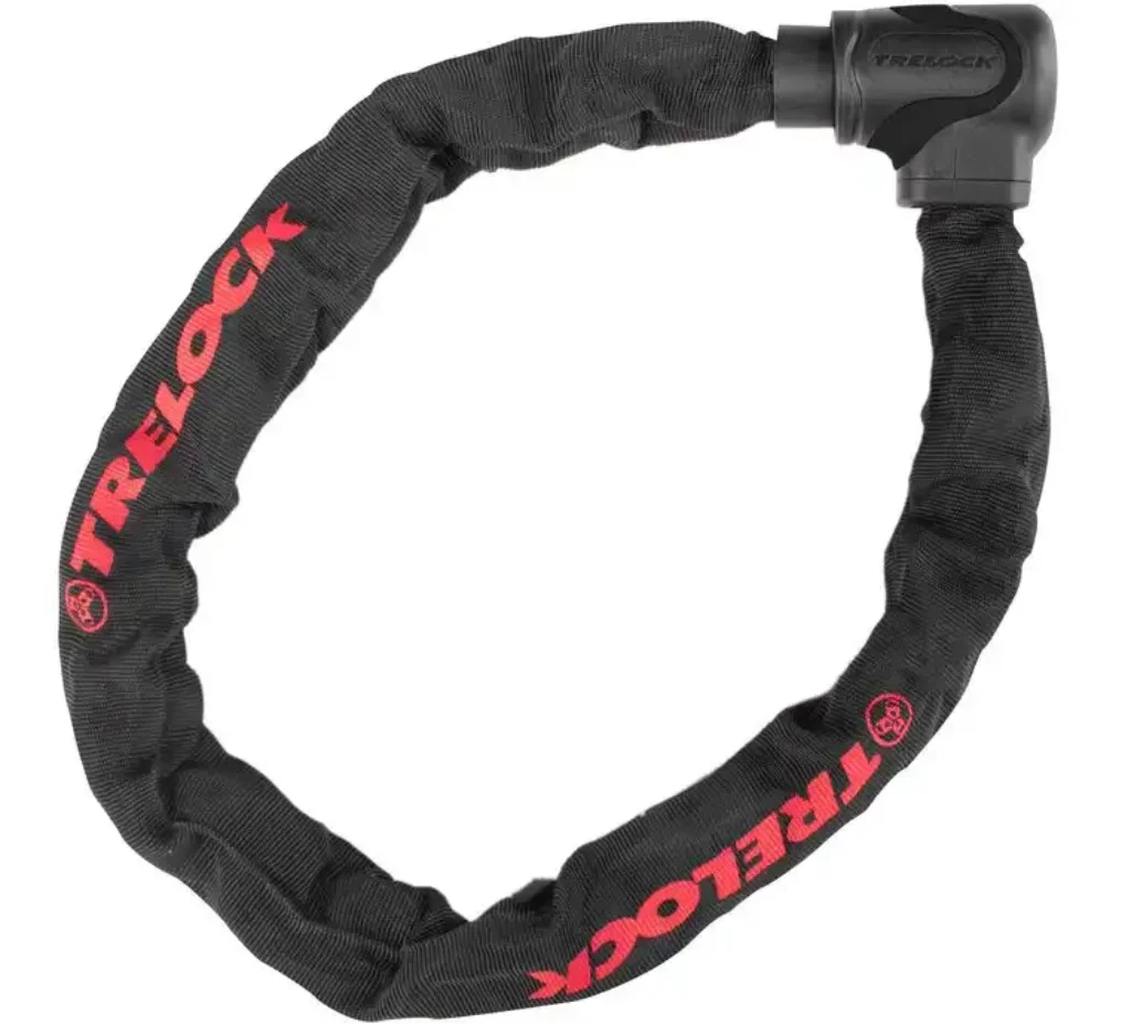 Trelock BC 360/110/6 Code Zahlen-Kettenschloss – 110 Cm Länge, Sicherheitsstufe 3, Korrosionsgeschützt, Mit Frei Einstellbarem Zahlencode