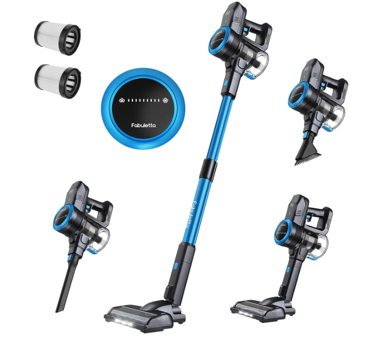 FABULETTA 24000Pa Akku Staubsauger, 6-in-1 für 79,99 € inkl. Prime-Versand (statt 159,99 €)