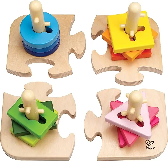 Hape Kreatives Steckpuzzle  für 14,38 € inkl. Prime-Versand