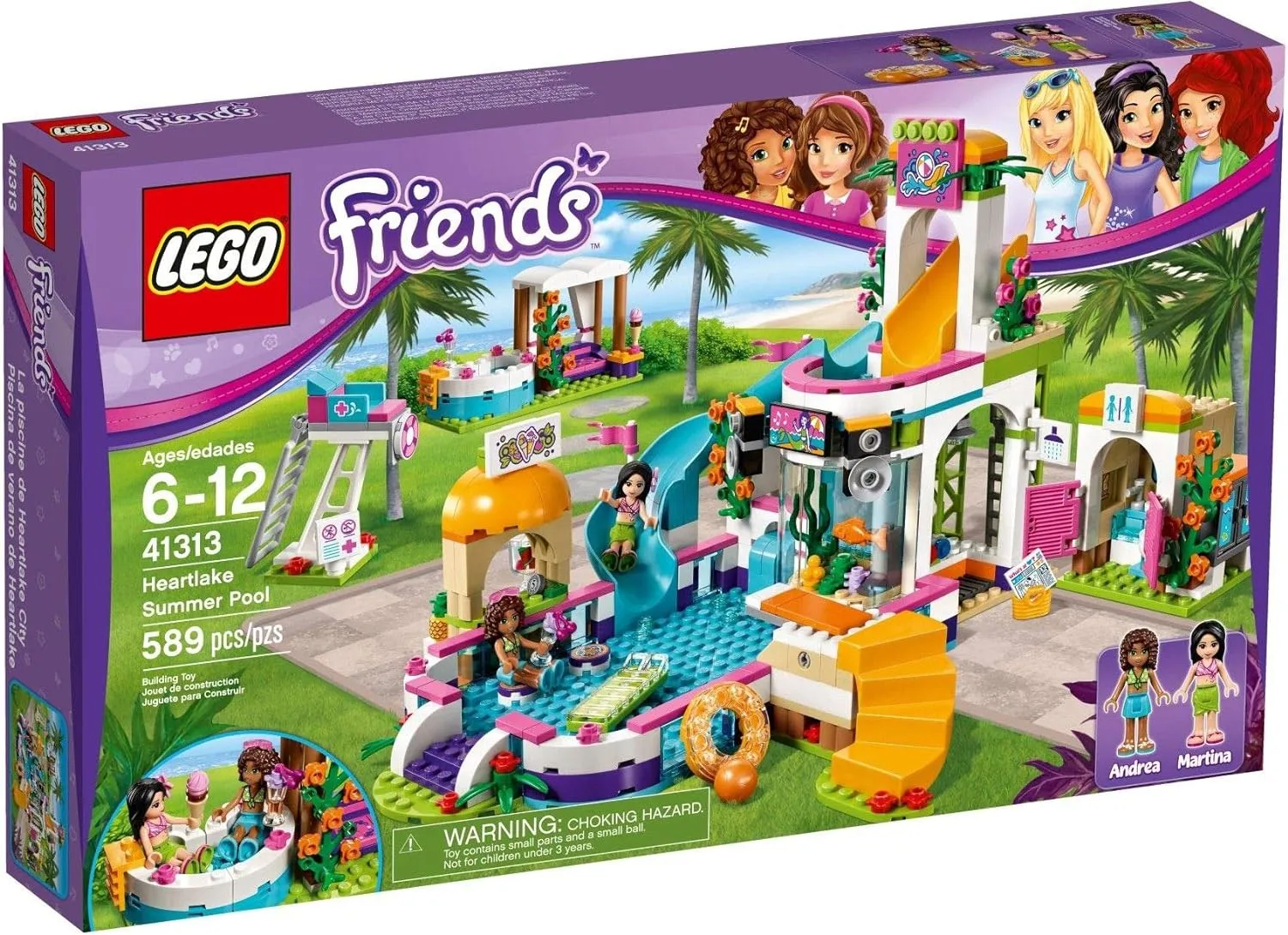 LEGO Friends 41313 – Heartlake Freibad für 93,61 € inkl. Versand (statt 129,99 €)