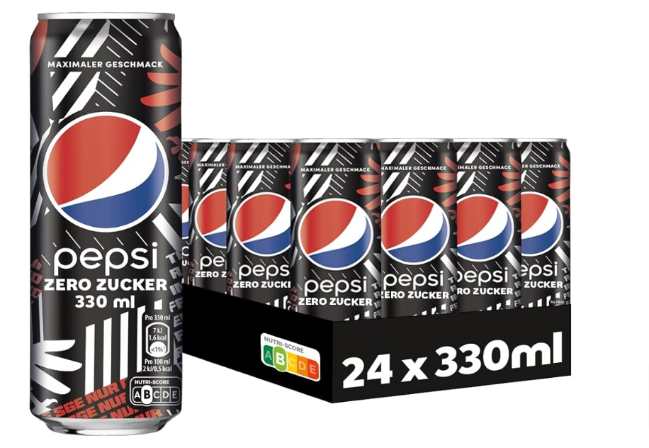Pepsi Zero Zucker, Erfrischende Pepsi ohne Zucker