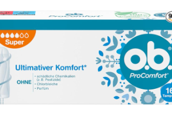 o.b. ProComfort Super Tampons Packung