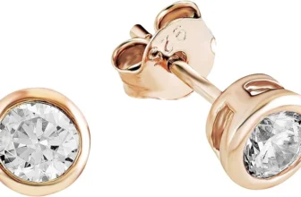 s.Oliver Ohrstecker 925 Sterling Silber Damen (Ohrschmuck mit Zirkonia)