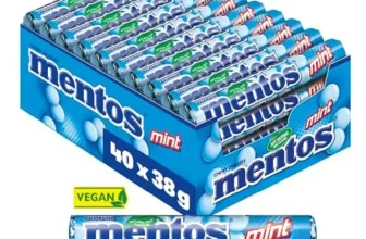 Mentos Mint Kaudragees (40 Rollen) ab 15,19 € inkl. Prime-Versand