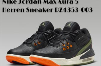 Nike Jordan Max Aura 5 Herren Sneaker DZ4353-003 (Gr. 40 bis 47,5) für 64,99 € inkl. Versand