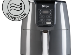 Bestpreis: Ninja AF100EU Heißluftfritteuse (1550 Watt, 3,8L) für 59,99€ inkl. Versand (statt 77€)