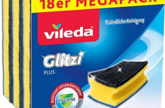 Vileda Glitzi Plus 🧽 Topfreiniger Schwamm 18er Pack ab 5,60 € inkl. Prime-Versand