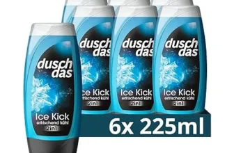 Duschdas 2-in-1 Duschgel & Shampoo Ice Kick Duschbad 6er Pack (6x225ml) ab 5,34 € inkl. Prime-Versand