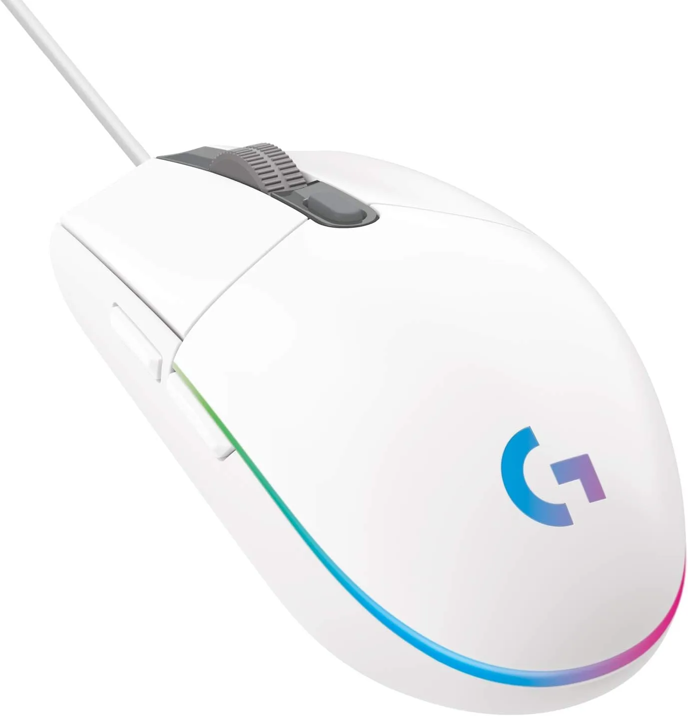 Logitech G203 Gaming-Maus mit anpassbarer LIGHTSYNC RGB-Beleuchtung (6 programmierbare Tasten, spieletauglicher Sensor, Abtastung mit 8.000 DPI) für 22,00 € inkl. Prime-Versand (statt 33,95 €)