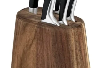 Tefal by Jamie Oliver Messerset mit Messerblock (5-teilig) für 79,99 € inkl. Versand (statt 108,53 €)