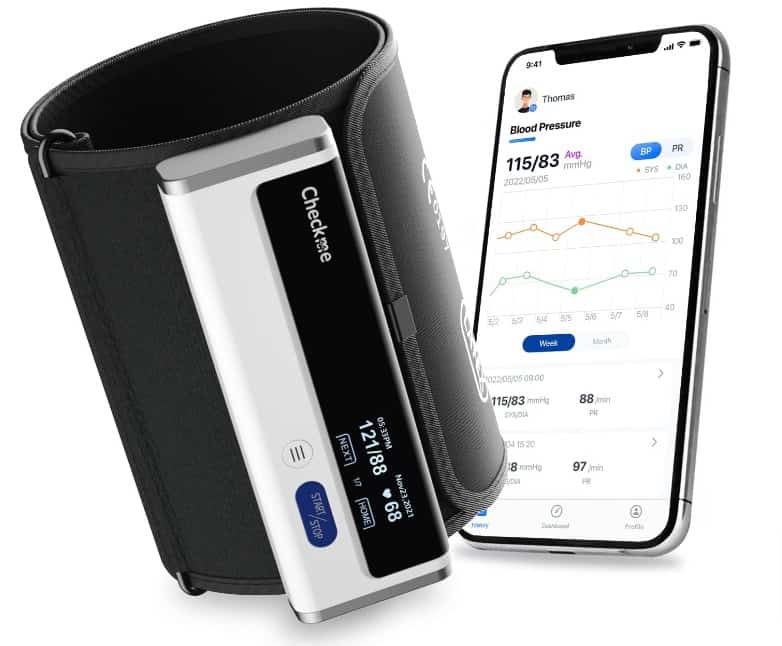 CheckMe-Armfit-Blutdruckmessgerät-Oberarm-Bluetooth-mit-Kostenlose-App-Blutdruckmessgeräte-Große-Manschette- Checkme-Armfit-Blutdruckmessgerät-Oberarm-Bluetooth-Mit-Kostenlose-App-Blutdruckmessgeräte-Große-Manschette-