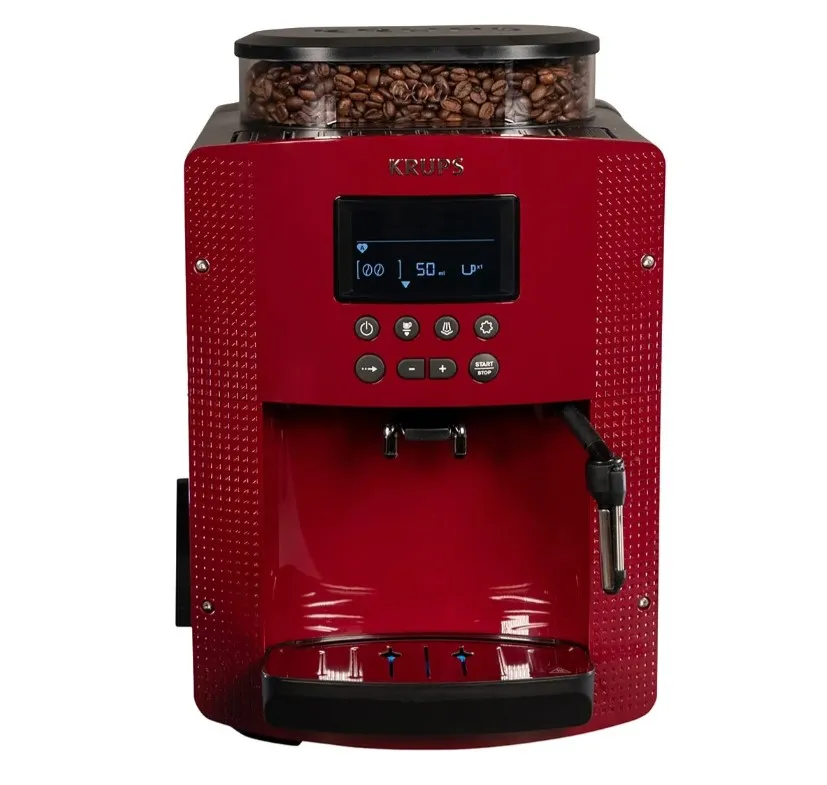 Krups Kaffeevollautomat EA8155/EA815B in rot oder schwarz für 254,95€ (statt 327,99 €)