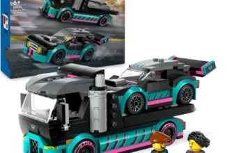 LEGO City Autotransporter mit Rennwagen (60406) für 15,20 € inkl. Prime-Versand