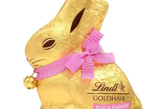 Lindt Schokolade GOLDHASE 🐰 Weiß & Erdbeere (100 g) für 3,13 € inkl. Prime-Versand (statt 4,89 €)