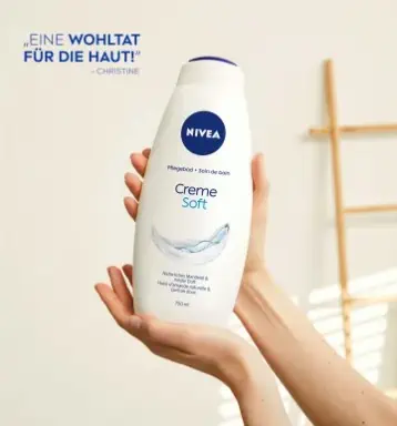 4 x Nivea Cremebad Creme Soft, 750 ml ab 9,22 € (Prime) statt 15,80 €