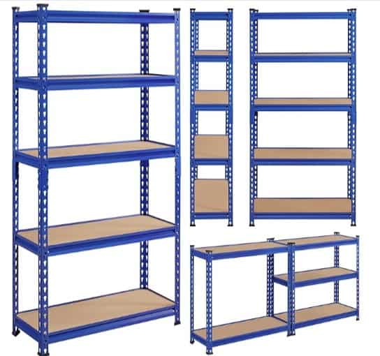 Yaheetech-5-stufiges-Lagerregal-mit-verstellbaren-Regalböden-Schwerlastregal Yaheetech-5-Stufiges-Lagerregal-Mit-Verstellbaren-Regalböden-Schwerlastregal