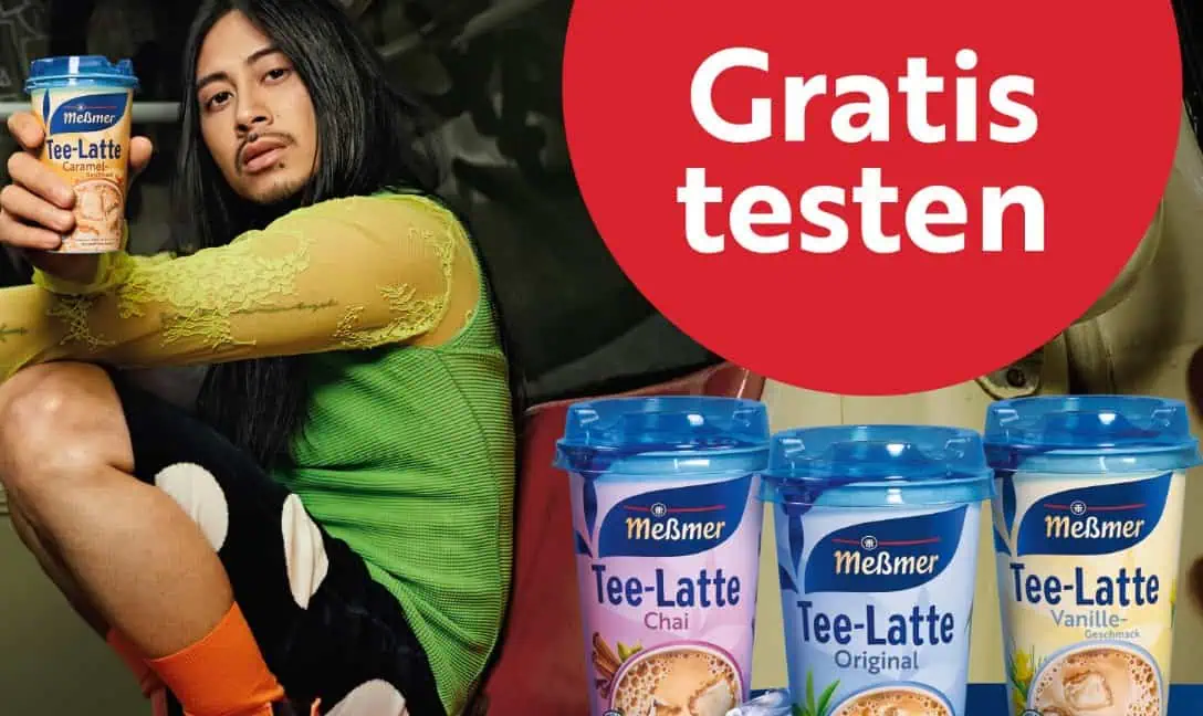 Gratis testen: Meßmer Tee Latte