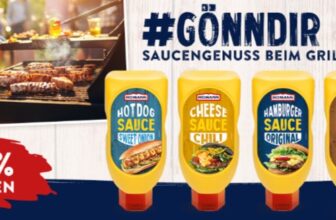 50% Cashback auf Homann Snacksaucen [Scondoo 4 mal einlösbar]