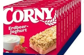Corny Classic Erdbeer-Joghurt Müsliriegel 60x25g ab 13,58 € inkl. Prime-Versand