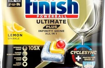Finish Ultimate Plus Infinity Shine Citrus 105 Caps ab 16,63 € inkl. Prime-Versand