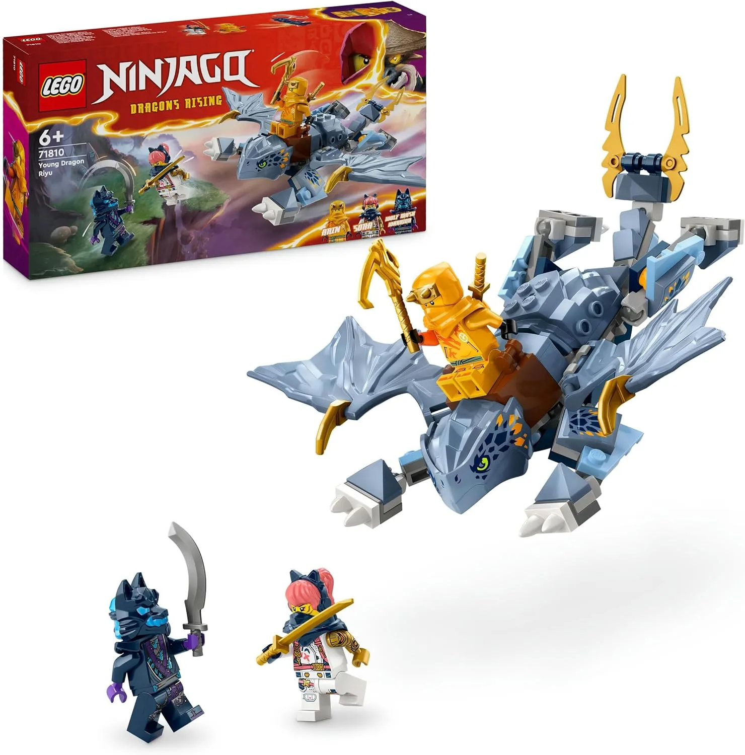 LEGO NINJAGO Riyu der Babydrache, Drachen-Spielzeug Lego Ninjago Riyu Der Babydrache, Drachen-Spielzeug