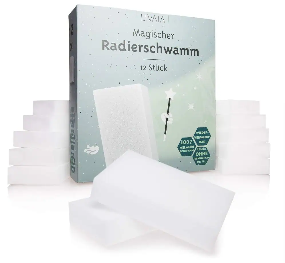 12x Magischer Radierschwamm Schmutzradierer für 4,49 € inkl. Prime-Versand (statt 8,99 €)