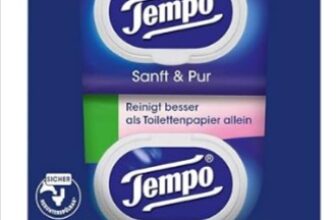 Tempo Feuchte Toilettentücher "Sanft & Pur" 16 Packungen mit je 42 Tüchern ab 17,63 € (Prime) statt 24,63€