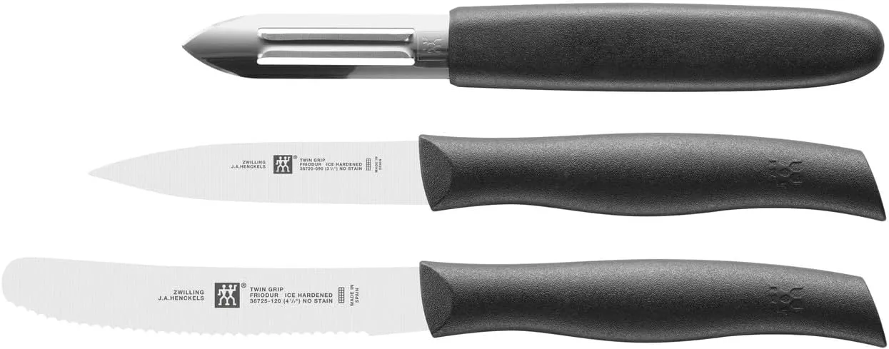 ZWILLING Twin Grip Messerset (3 teilig) für 15,99 € inkl. Prime-Versand (statt 19,40 €)