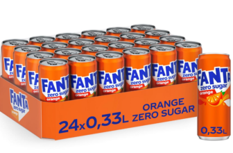 Fanta Zero Orange Dosen 24er-Pack 330 ml