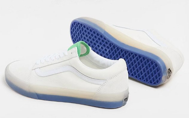 Old-Skool-Schuhe-Weiß-Vans