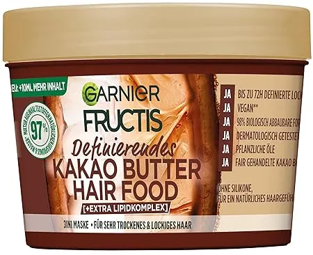 Garnier Fructis definierende Kakao Butter Haarmaske 400ml ab 3,59 € inkl. Prime-Versand