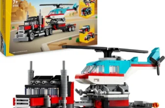 LEGO Creator 3-in-1 – Tieflader mit Hubschrauber (31146) für 11,99 € inkl. Prime-Versand
