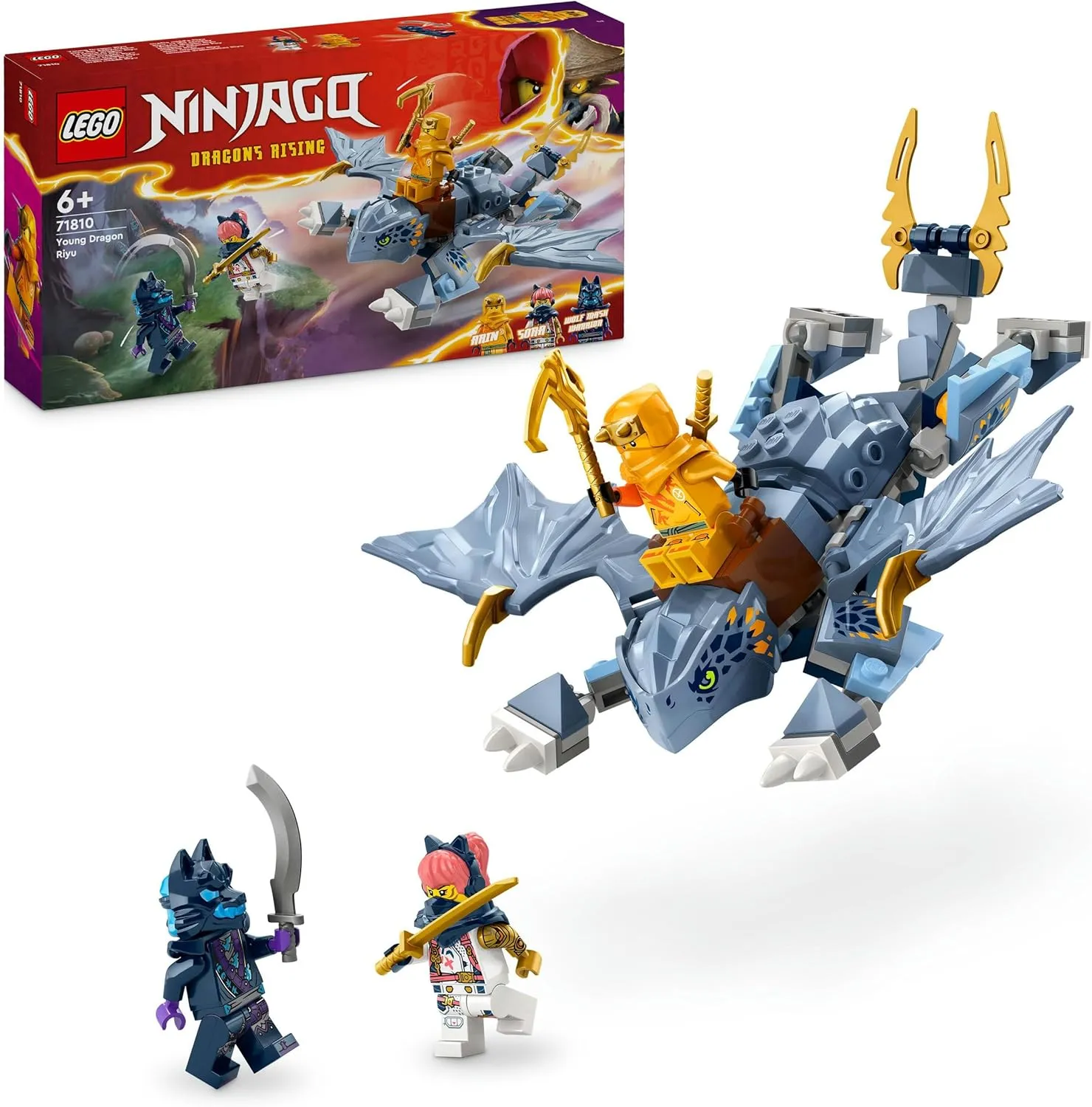 LEGO NINJAGO Riyu der Babydrache, Drachen-Spielzeug für 10,99 € inkl. Prime-Versand (statt 14,49 €)