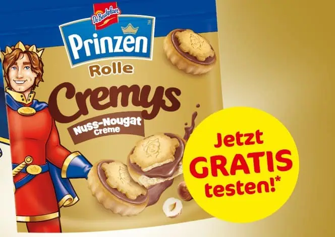 Geld zurück 🍪Prinzen Rolle Cremys Nuss-Nougat Aktion