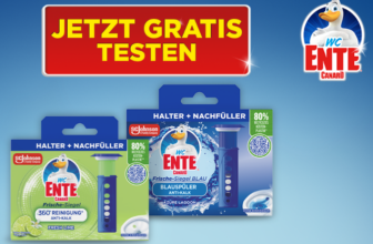 Gratis testen: WC-Ente Frische Siegel – 100 % Cashback
