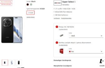 Preisfehler? Honor Magic 6 Pro 5G + Philips TAS 7807W/00 Lautsprecher (5,95€) + o2 Allnet- und SMS-Flat mit 10GB LTE für 9,99€ mtl. + 30€ Wechselbonus!