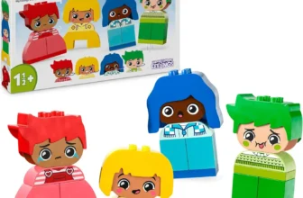 LEGO DUPLO Große Gefühle, Stapelspiel zum Bauen mit 23 bunten Bausteinen und 4 Figuren für 14,99 € inkl. Prime-Versand (statt 19,09 €)