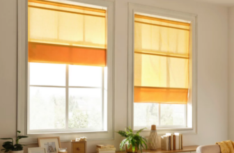 Raffrollo-in-Gelb-online-bestellen