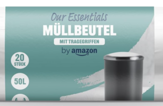 Amazon Our Essentials Müllbeutel 20 x 50l ab 0,59 € inkl. Prime-Versand